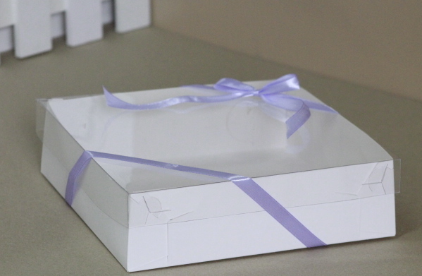 39 Коробка для десерта размер 21/21/6