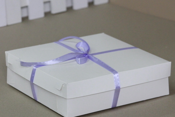 Коробка для десерта (без окна) размер 21/21/6