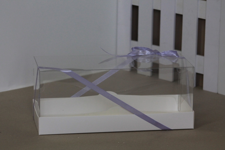 40 Коробка для рулета с пластиковой крышкой 30/12/12